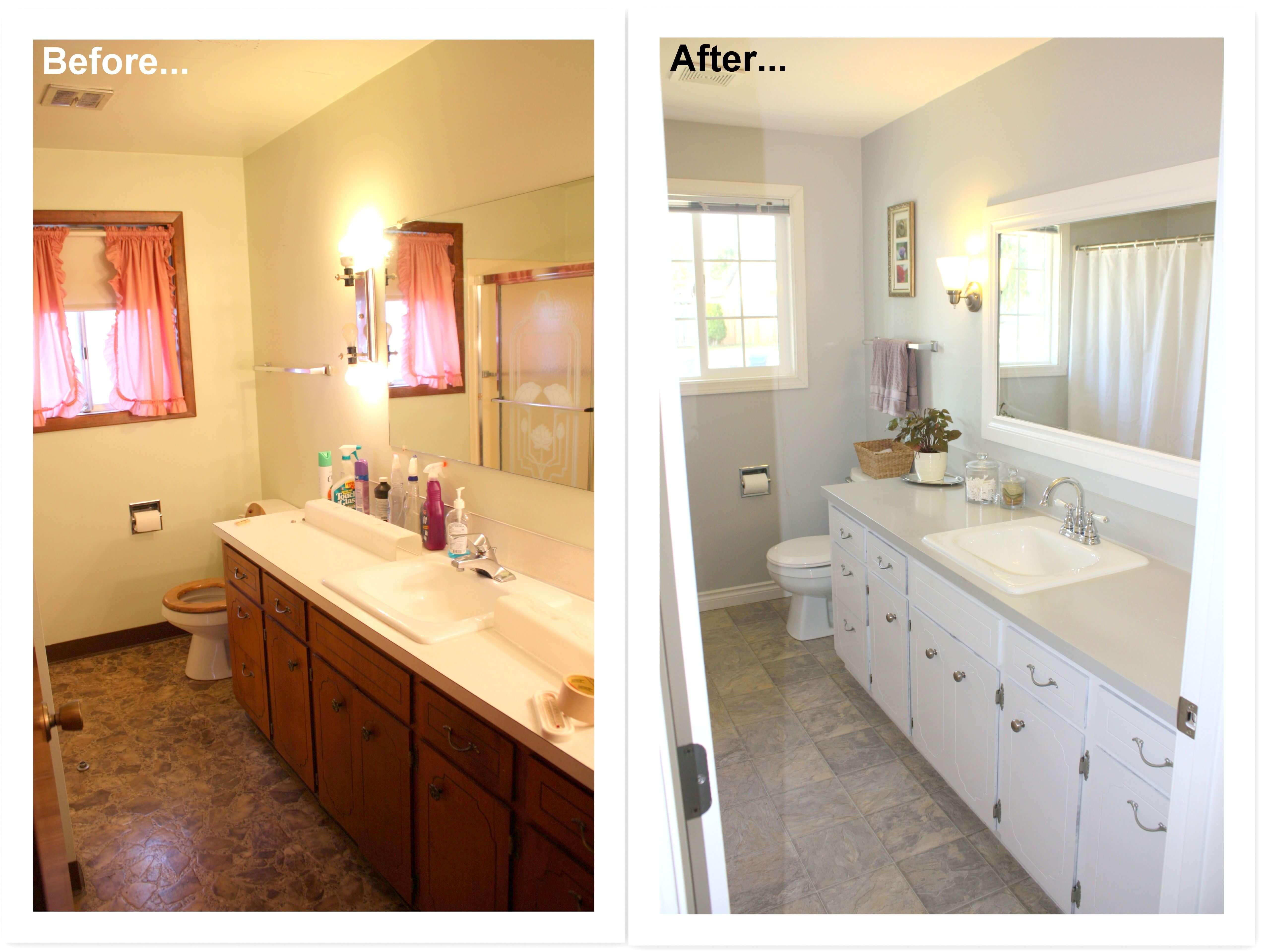 Images Of Bathroom Renovations Before And After - Image of Bathroom and